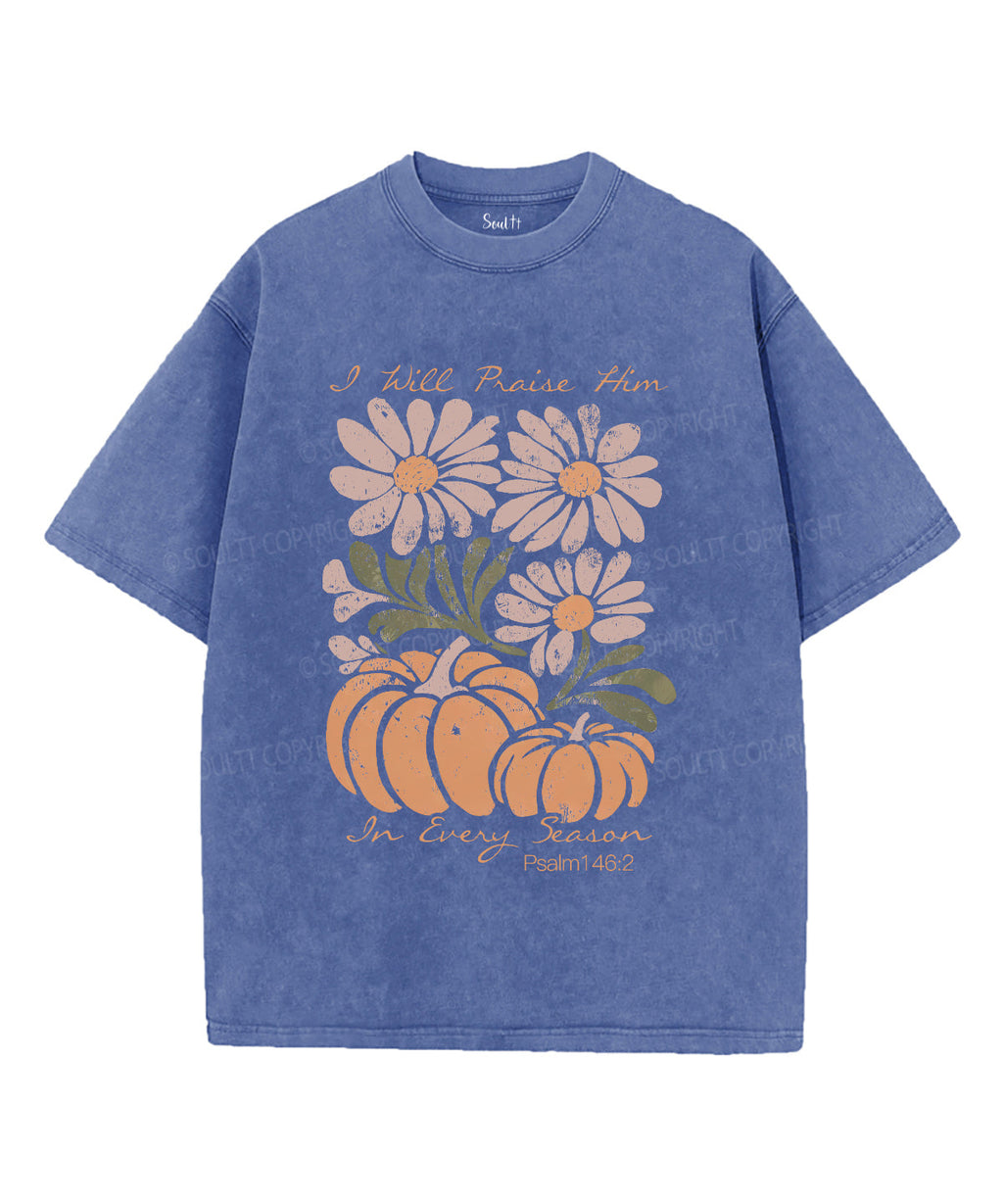 I Will Praise Him Unisex Washed Christian T-shirt Style002 Hoodie, Sweatshirt | CiraTrend.com (Image 4)