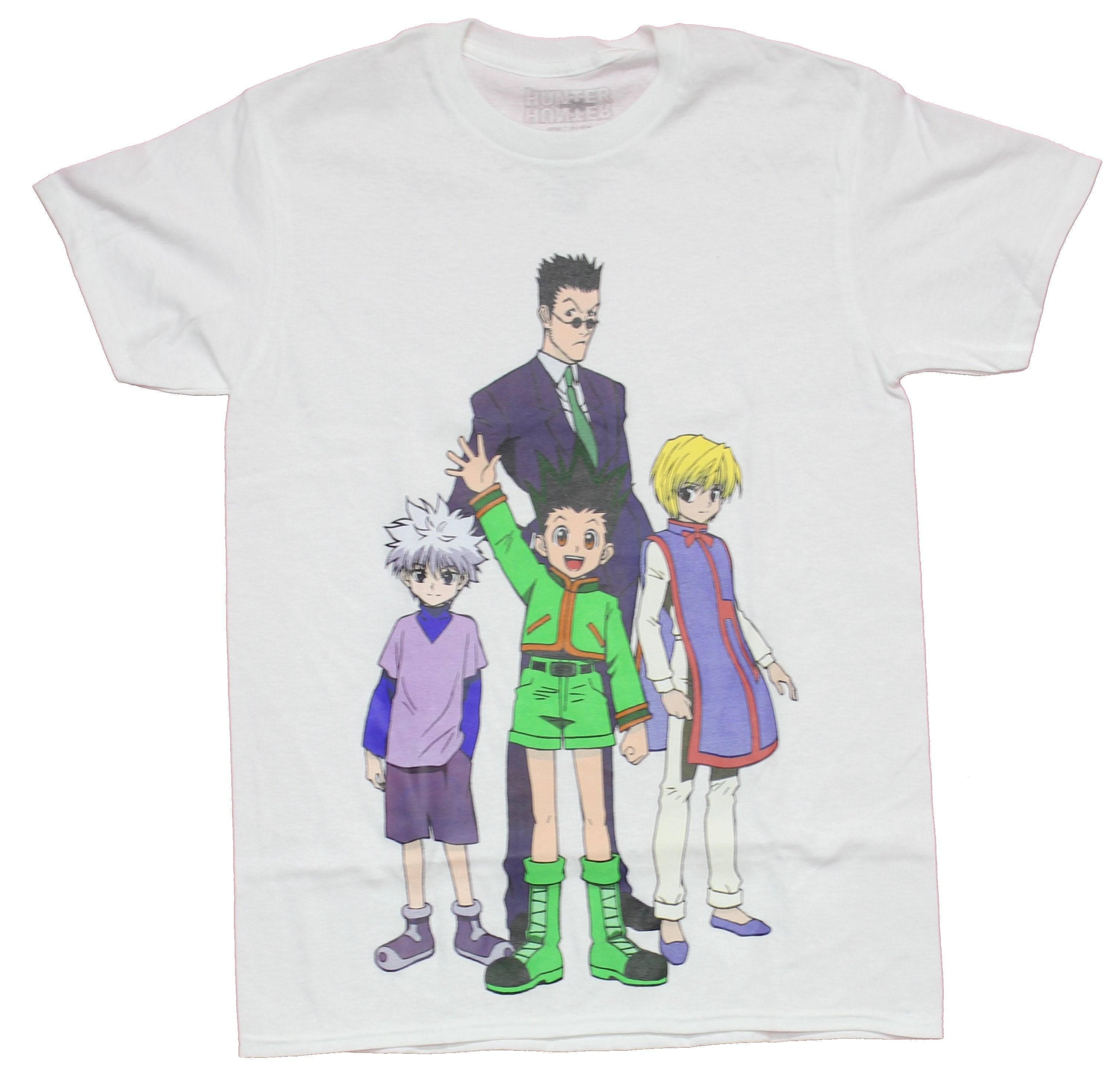 Hunter X Hunter Mens T-Shirt - Standing Group Of Four Image Hoodie, Sweatshirt | CiraTrend.com