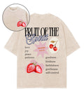 Fruit Spirit Double Sided Washed Christian Style002 T-Shirts, Hoodie, Sweatshirt