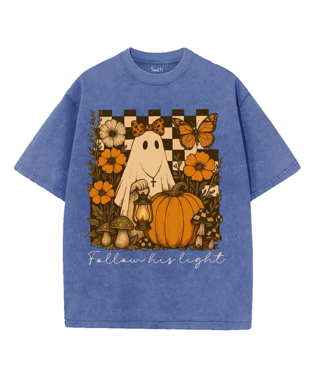 Halloween Jesus Unisex Washed Christian T-shirt Style002 Hoodie, Sweatshirt | CiraTrend.com (Image 5)