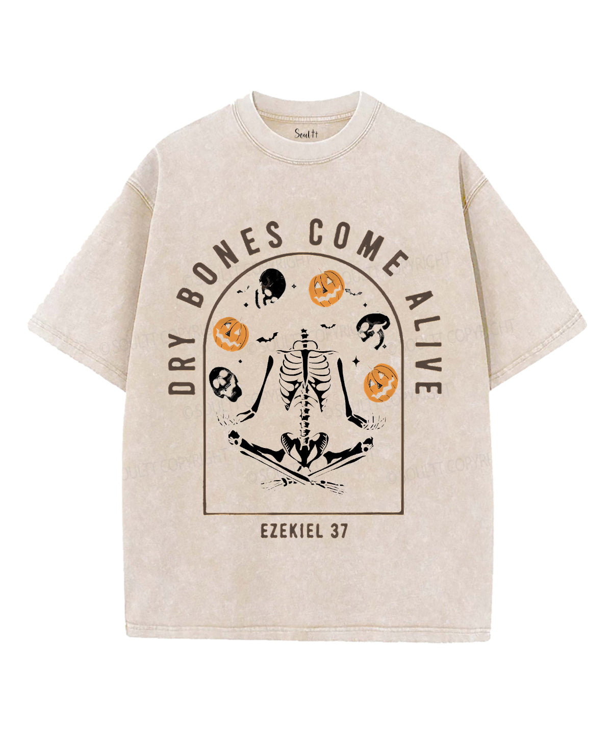 Dry Bones Come To Life Unisex Washed Christian T-shirt Style010 Hoodie, Sweatshirt | CiraTrend.com (Image 5)