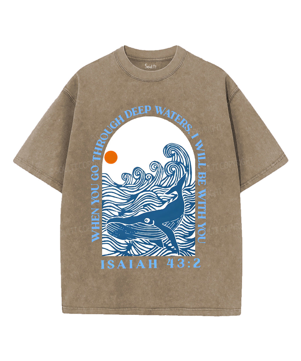 I Will Be With You Unisex Washed Christian T-shirt Style010 Hoodie, Sweatshirt | CiraTrend.com (Image 5)