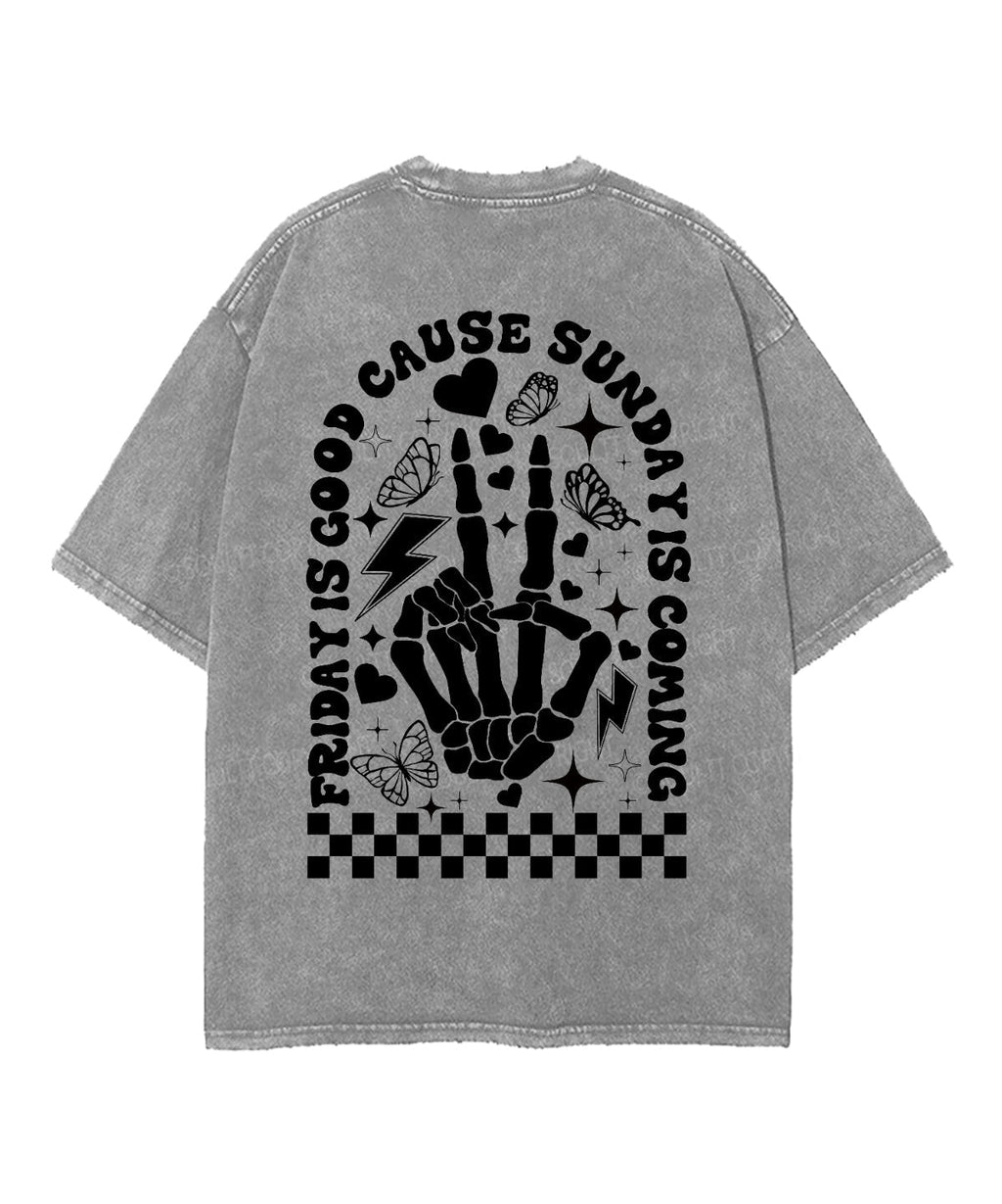 Sunday Is Coming Double Sided Unisex Washed Christian T-shirt Hoodie, Sweatshirt | CiraTrend.com (Image 5)