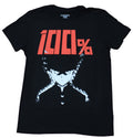 Mob Psycho 100 Mens T-Shirt - Red 100% Serious Smokey Mob Image Hoodie, Sweatshirt | CiraTrend.com