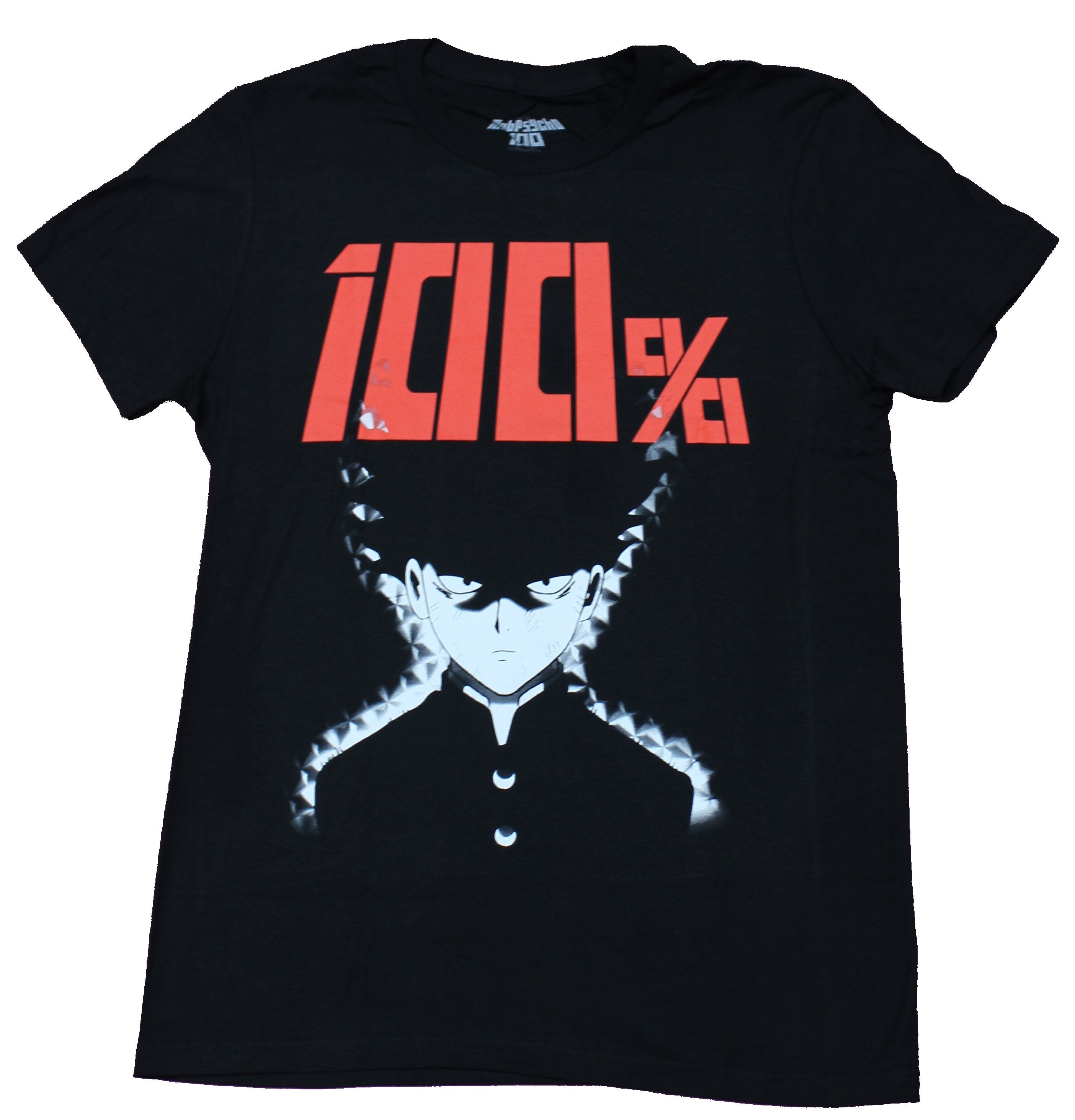 Mob Psycho 100 Mens T-Shirt - Red 100% Serious Smokey Mob Image Hoodie, Sweatshirt | CiraTrend.com