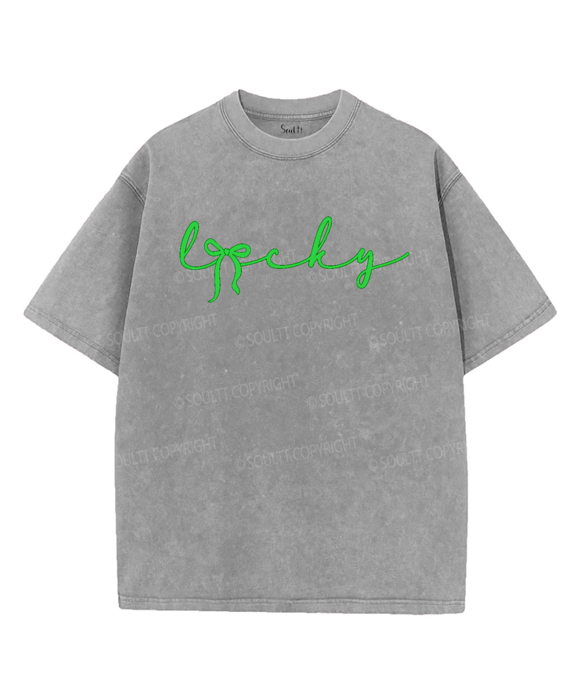 Be Lucky Unisex Washed Christian T-shirt Hoodie, Sweatshirt | CiraTrend.com (Image 3)