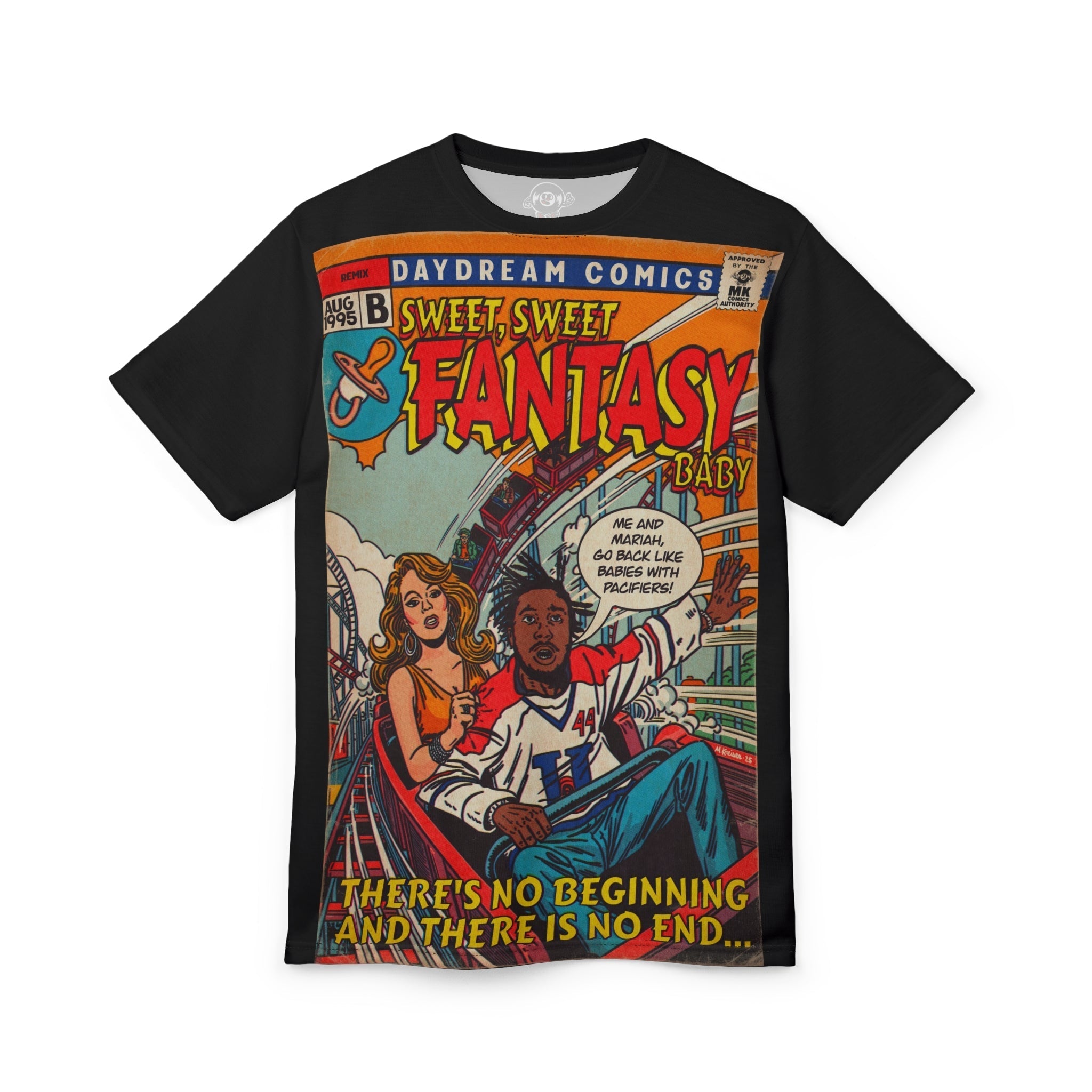 Fantasy Remix - Unisex Cut & Sew Tee (AOP) Hoodie, Sweatshirt | CiraTrend.com (Image 1)