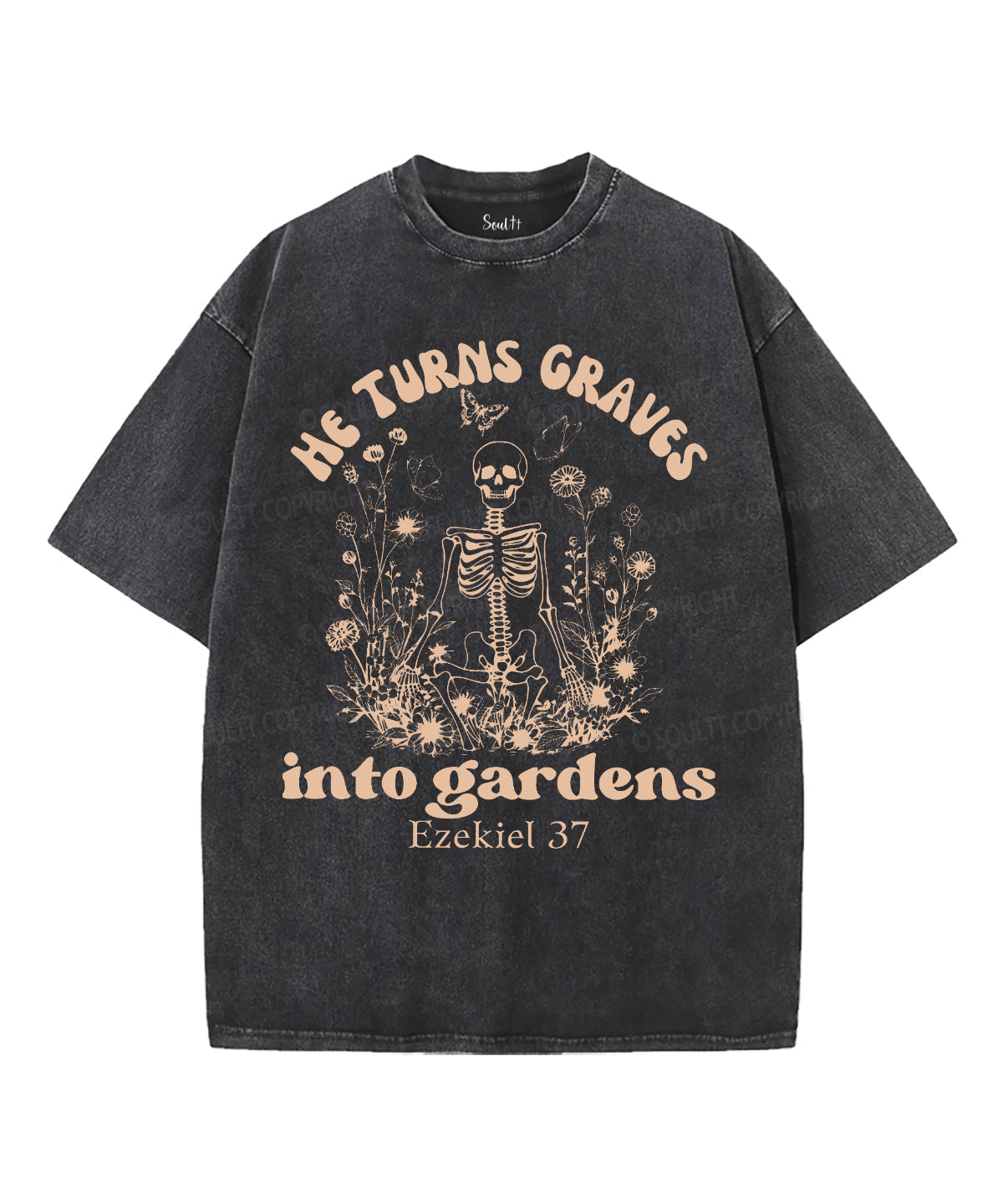 He Turns Graves Washed Christian T-Shirts, Hoodie, Sweatshirt