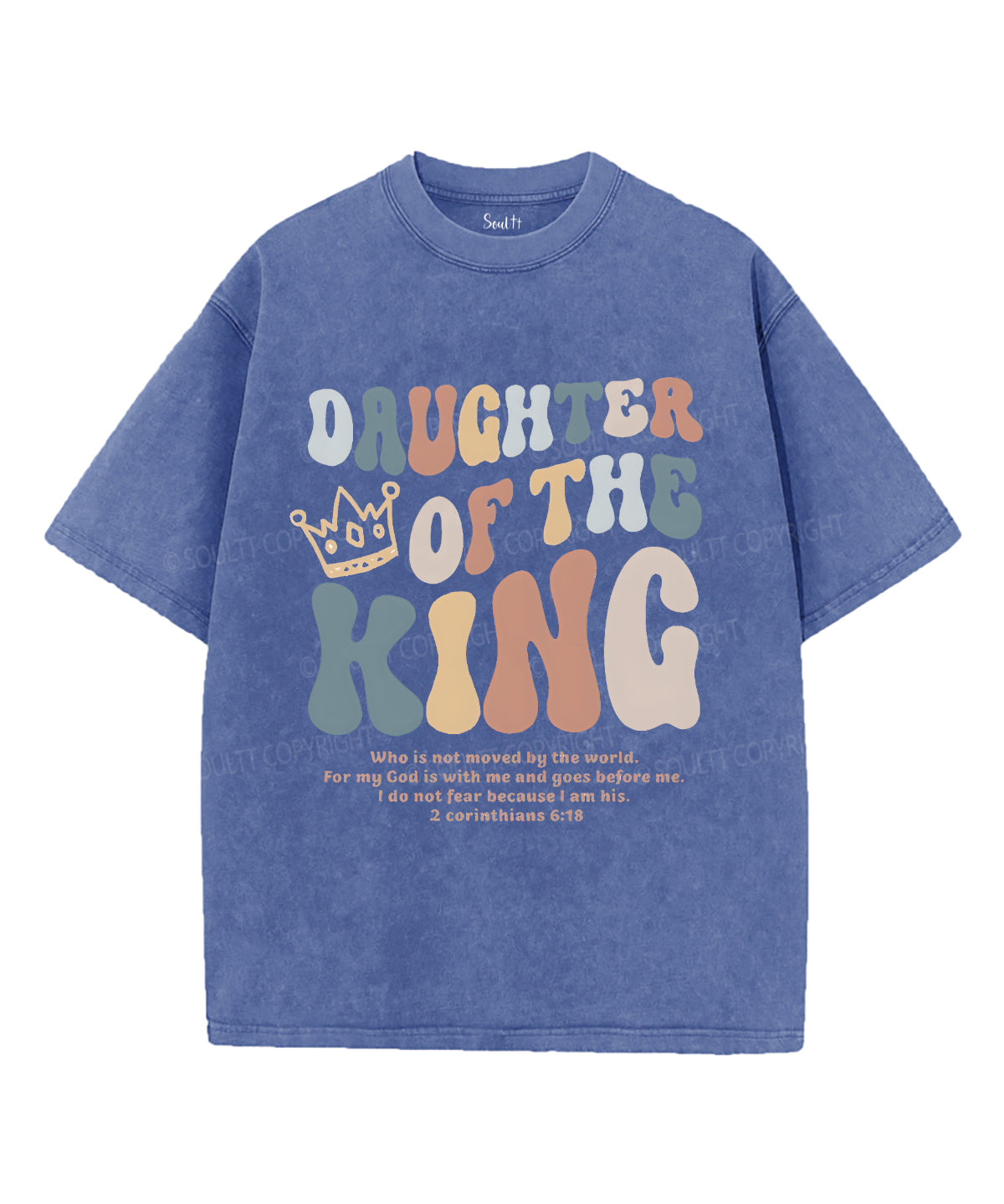 Daughter King Washed Christian Style002 T-Shirts, Hoodie, Sweatshirt