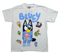 Bluey Mens T-Shirt - Bluey With Her Favorite Things Hoodie, Sweatshirt | CiraTrend.com