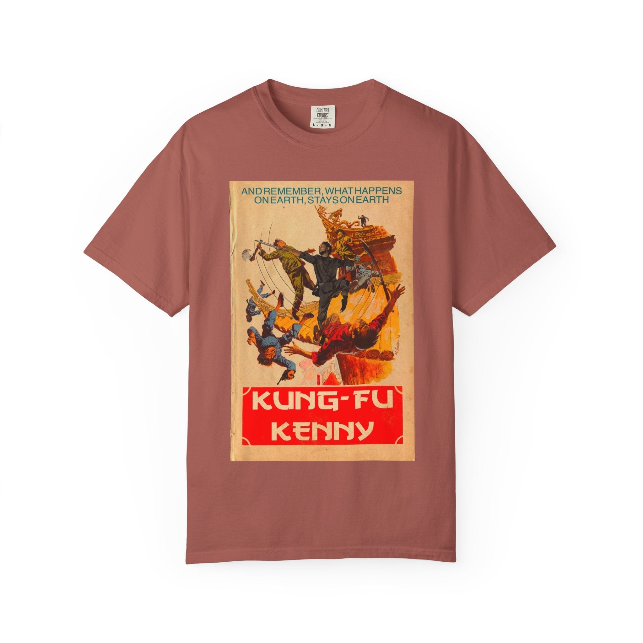 Kung Fu Kenny Comfort Colors T-Shirts, Hoodie, Sweatshirt