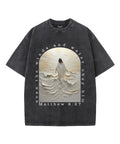 Even The Winds And Water Obey Him Unisex Washed Christian T-shirt Hoodie, Sweatshirt | CiraTrend.com (Image 1)