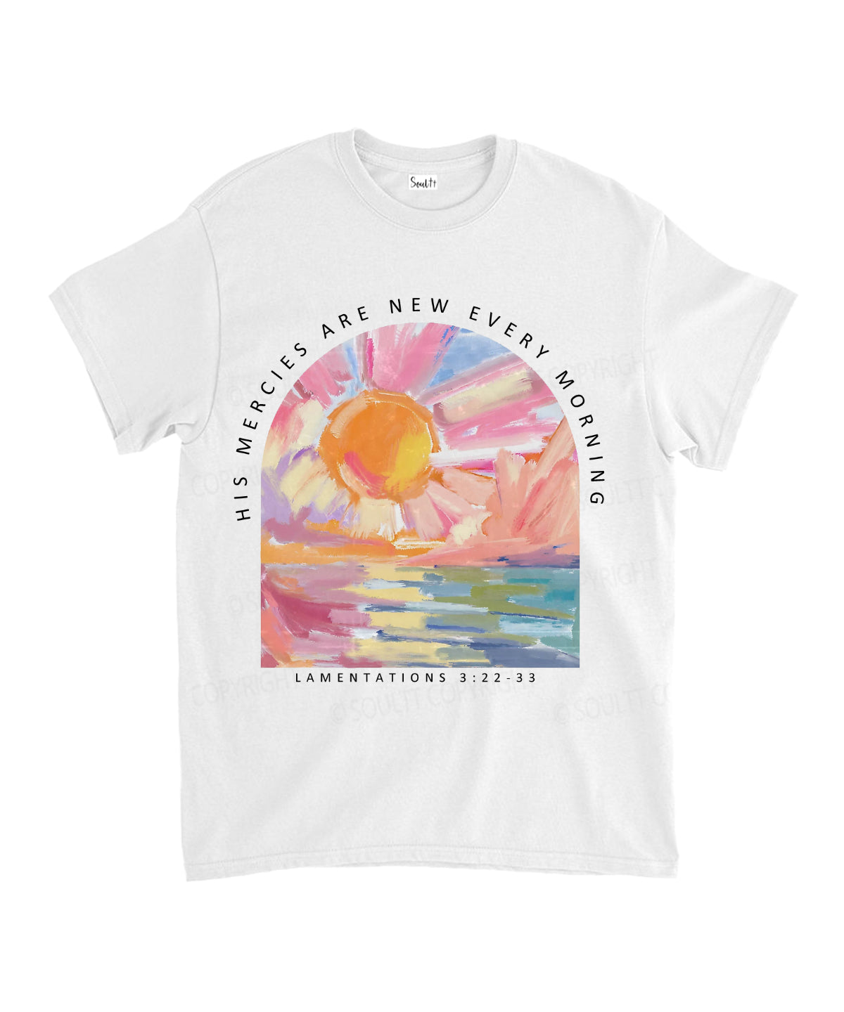 His Mercies Are New Unisex Cotton Christian T-Shirt Style001 Hoodie, Sweatshirt | CiraTrend.com (Image 2)