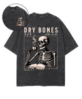 Dry Bones Double Sided Unisex Washed Christian T-shirt Hoodie, Sweatshirt | CiraTrend.com (Image 1)