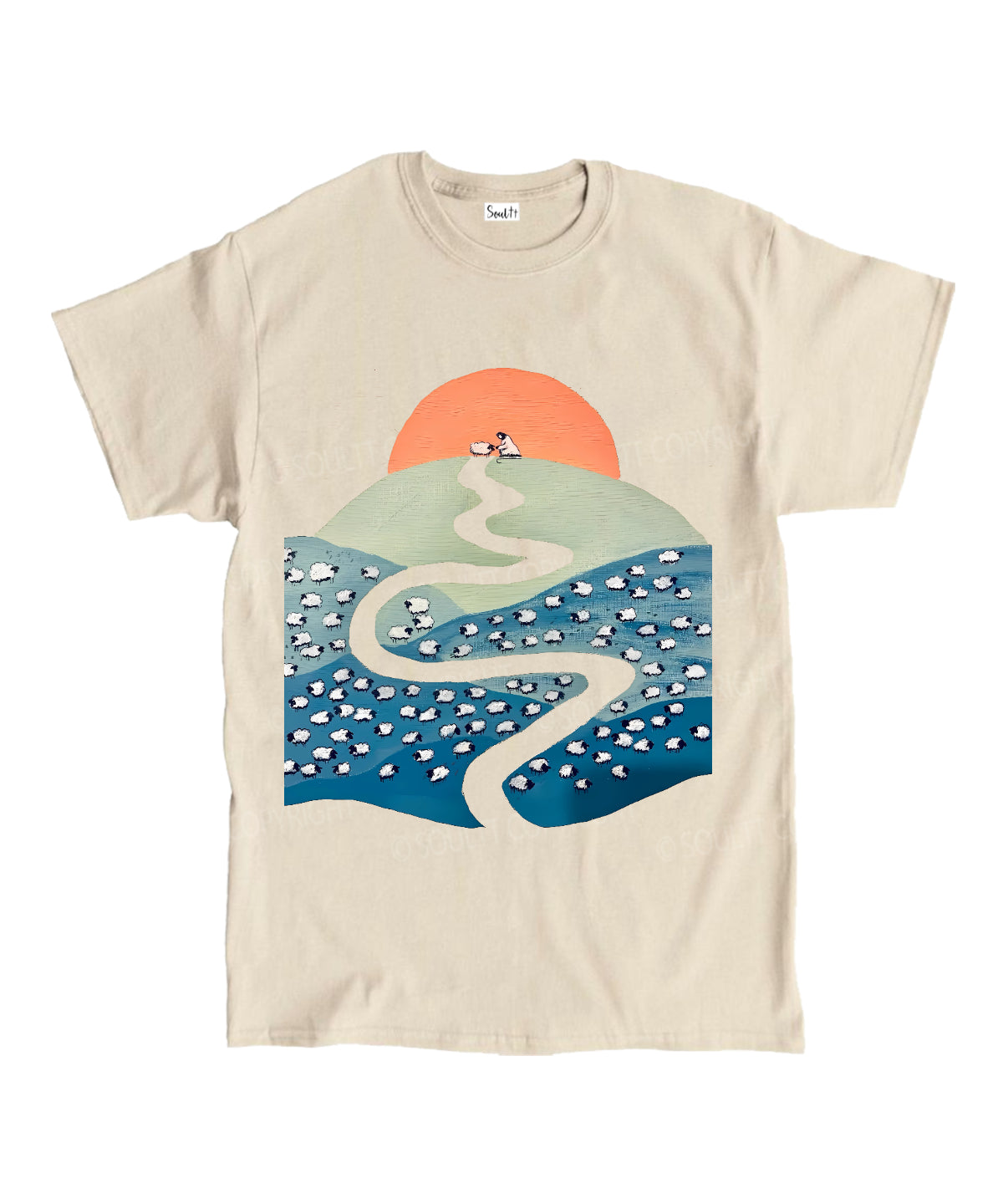 He Left 99 To Find Me Unisex Cotton Christian T-Shirt Hoodie, Sweatshirt | CiraTrend.com (Image 4)