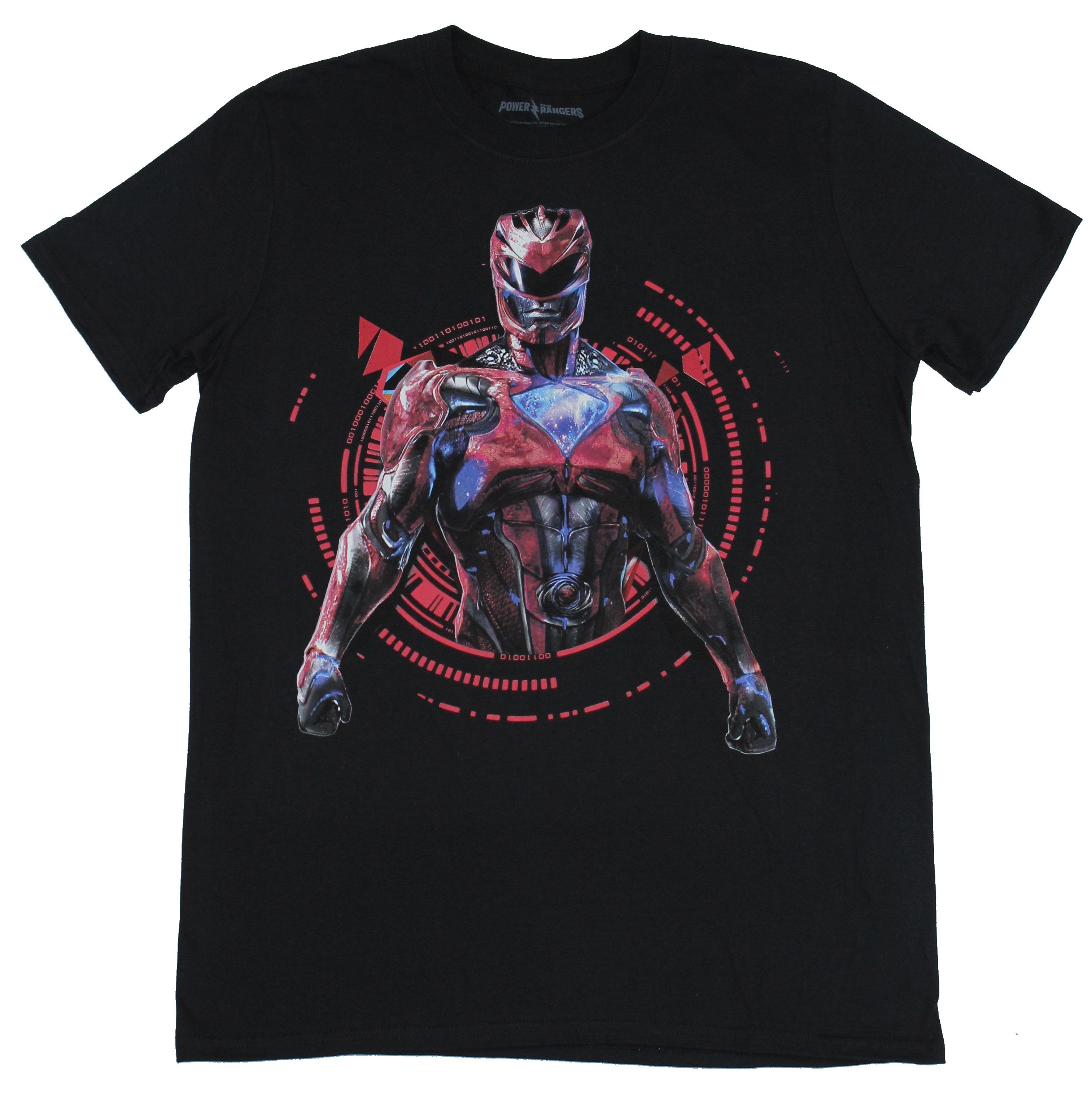 Mighty Morphin Power Rangers Mens T-Shirt - Live Action Red Ranger Image Hoodie, Sweatshirt | CiraTrend.com
