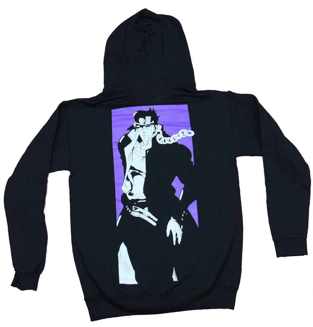 Jojo's Bizarre Adventure Pullover Hoodie - Stardust Crusaders Jojo Picture Back T-Shirts, Sweatshirt (Image 2)