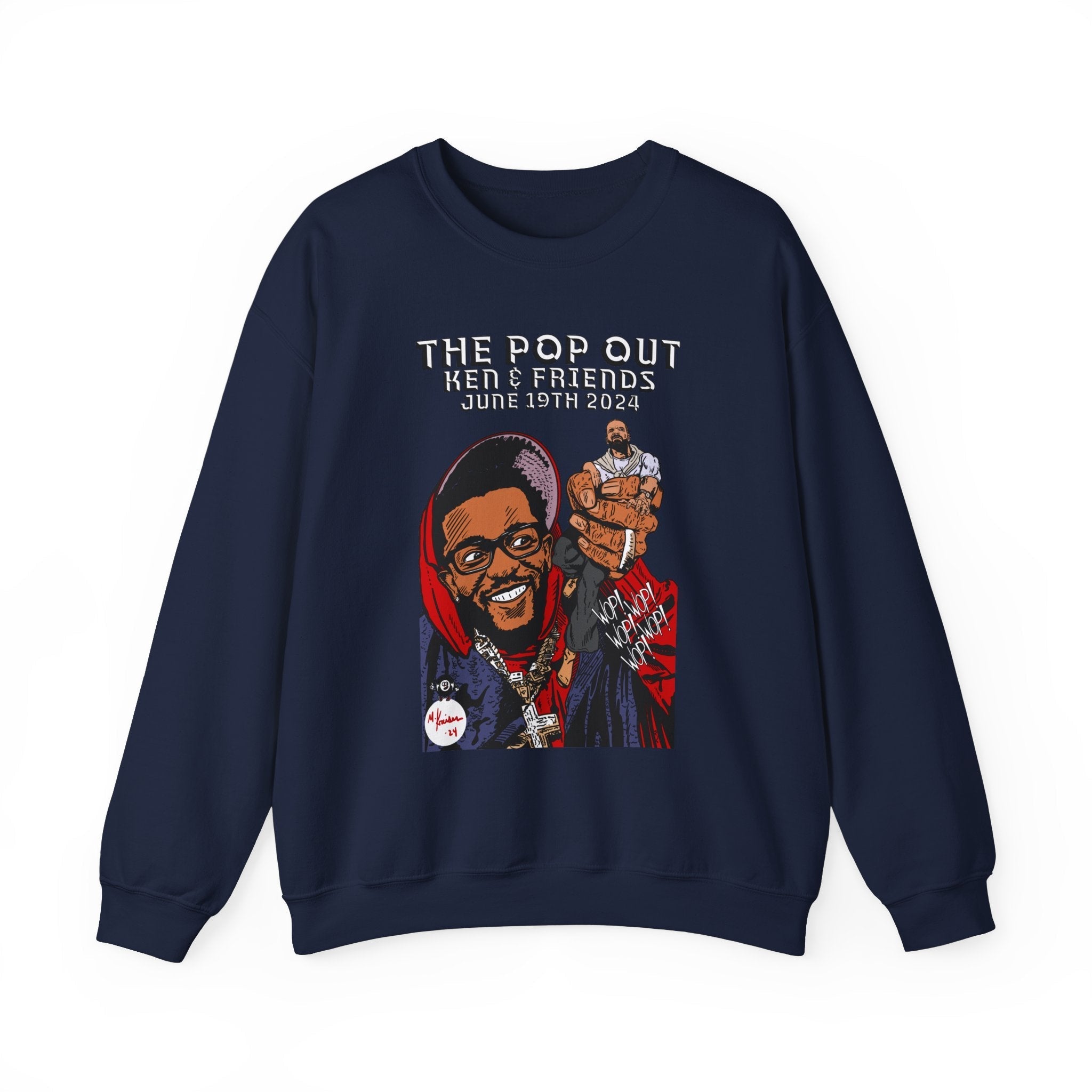 The Pop Out - Unisex Heavy BlendÃ¢â€žÂ¢ Crewneck Sweatshirt T-Shirts, Hoodie | CiraTrend.com (Image 2)