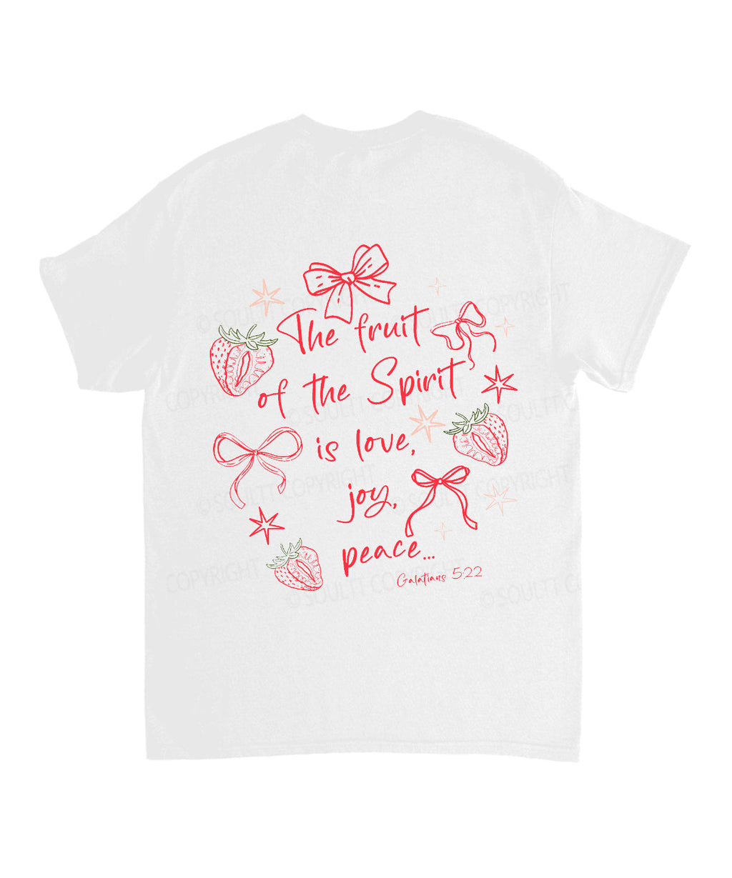 Fruit Of The Spirit Double Sided Unisex Cotton Christian T-Shirt Style003 Hoodie, Sweatshirt | CiraTrend.com (Image 3)