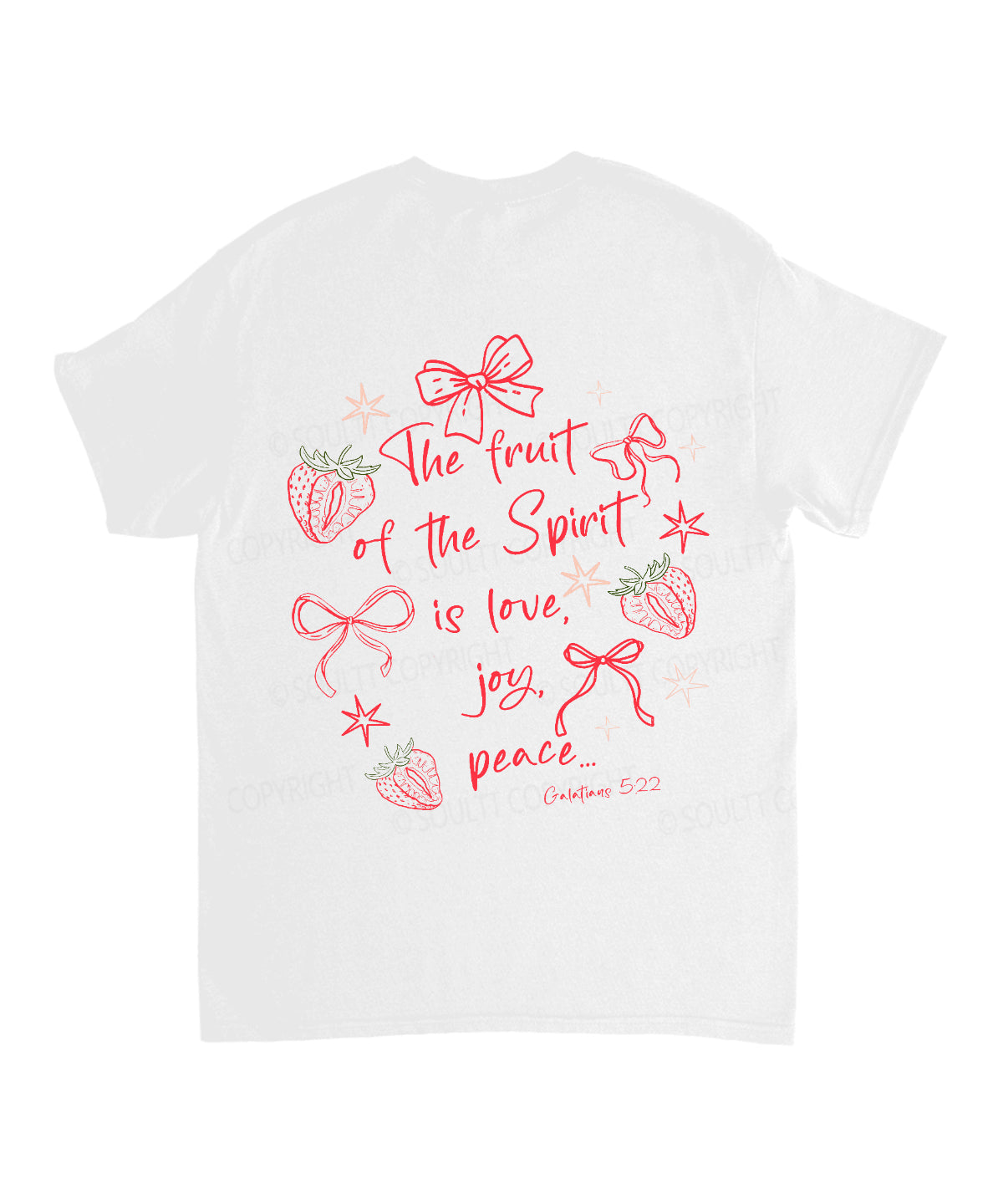 Fruit Of The Spirit Double Sided Unisex Cotton Christian T-Shirt Style003 Hoodie, Sweatshirt | CiraTrend.com (Image 3)
