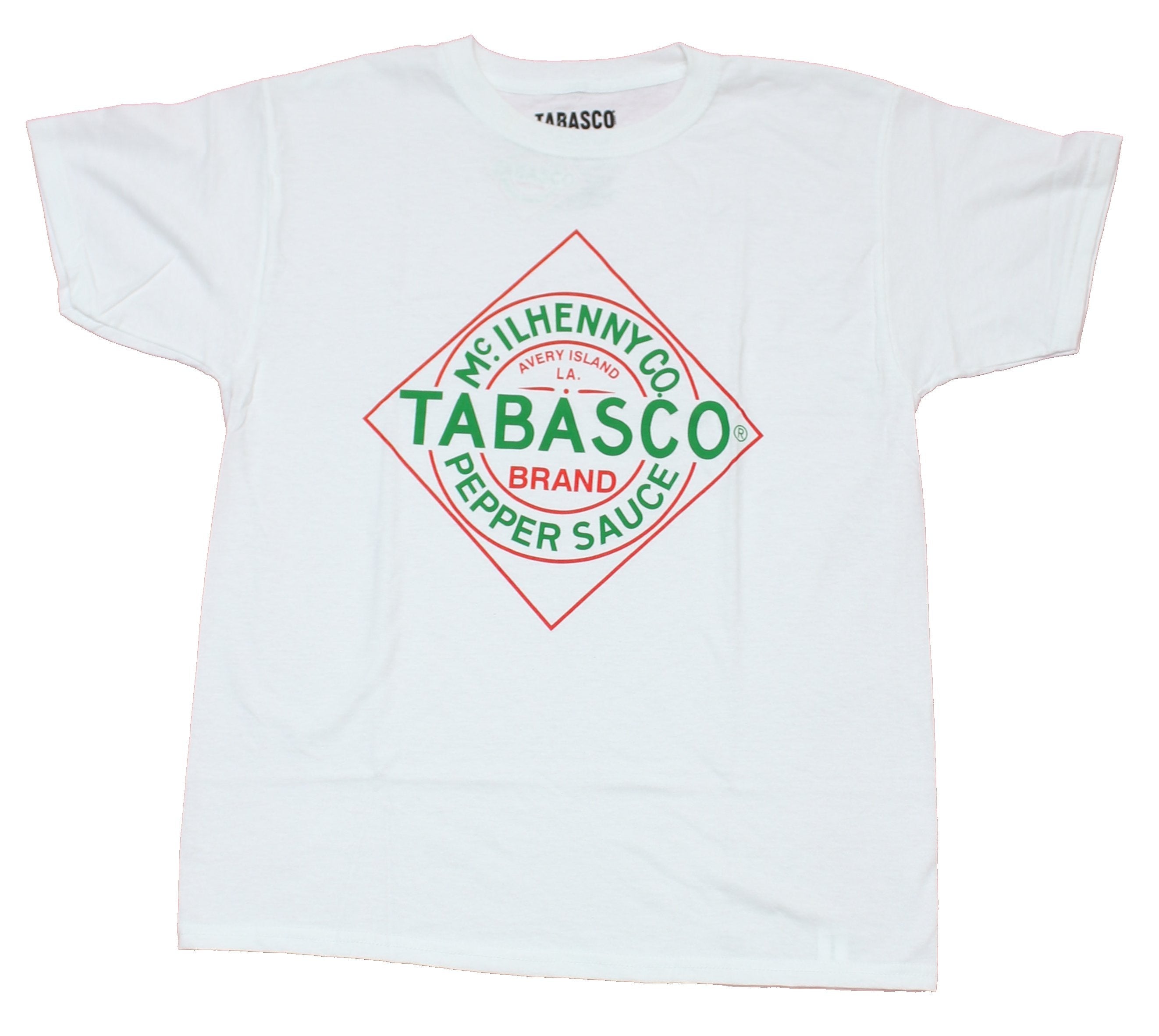 Tabasco Mens T-Shirt - Classic Label Pepper Sauce Image Hoodie, Sweatshirt | CiraTrend.com