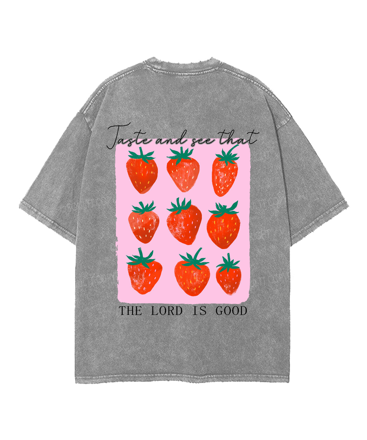The Lord Is Good Double Sided Unisex Washed Christian T-shirt Style001 Hoodie, Sweatshirt | CiraTrend.com (Image 5)