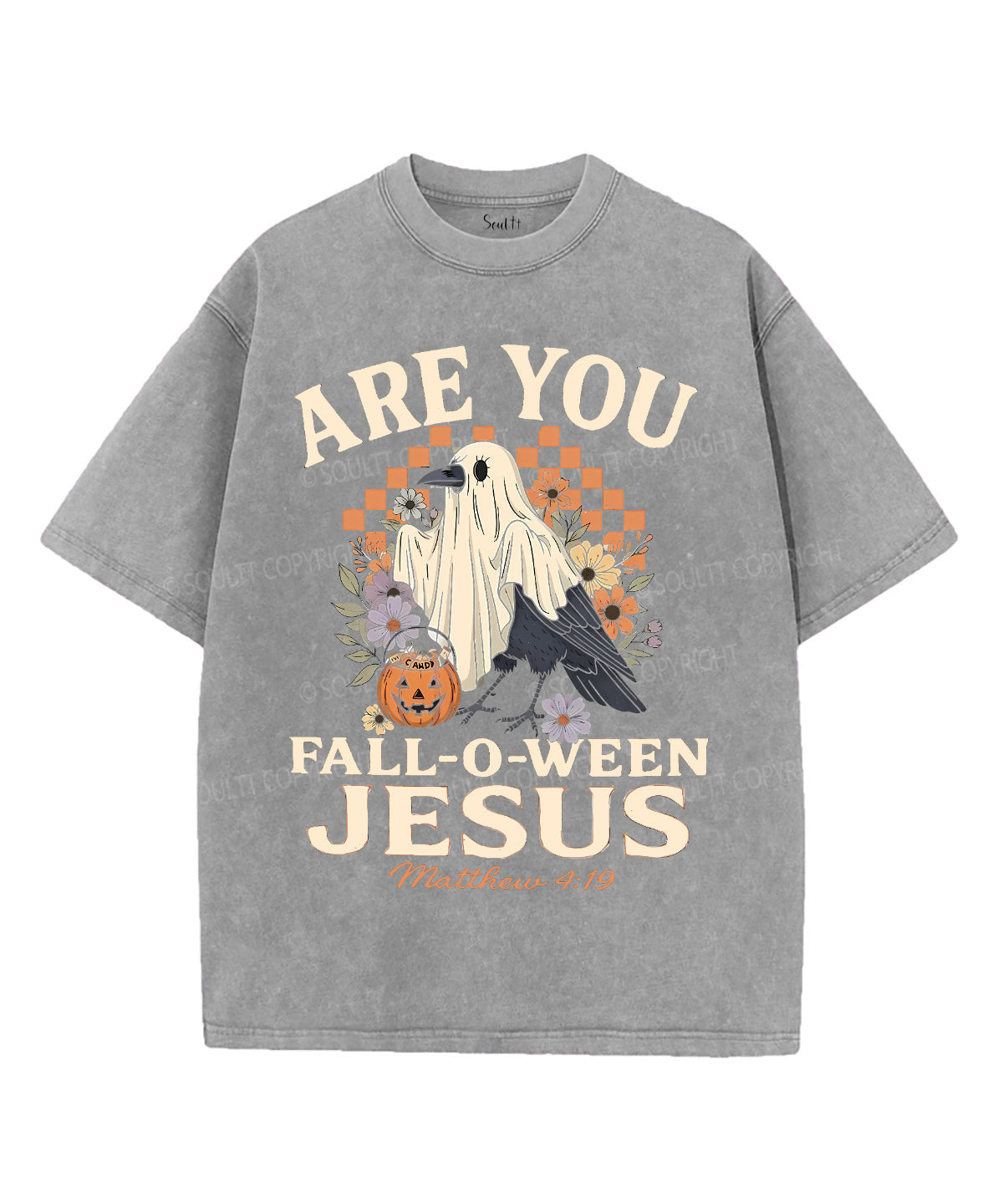Halloween Unisex Washed Christian T-shirt Style002 Hoodie, Sweatshirt | CiraTrend.com (Image 4)