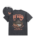 Then Sings My Soul Double Sided Washed Christian T-Shirts, Hoodie, Sweatshirt