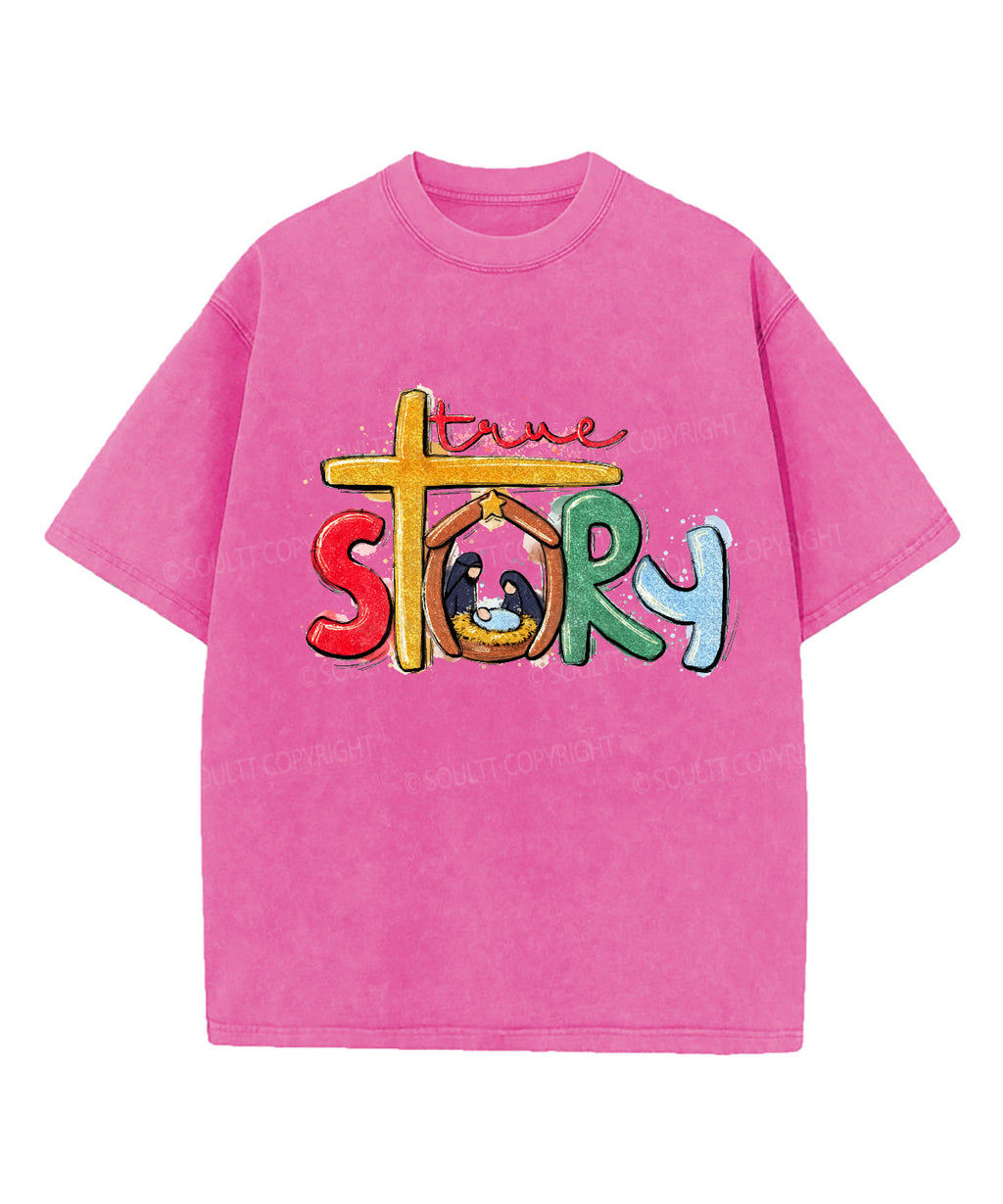 Ture Story Washed Christian T-shirt Style002 Hoodie, Sweatshirt | CiraTrend.com (Image 4)