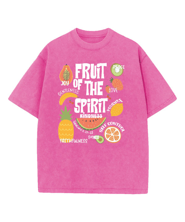 Fruit of the Spirit Washed Christian T-shirt Style001 Hoodie, Sweatshirt | CiraTrend.com (Image 2)
