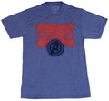 The Avengers Moisture Wicking Mens T-Shirt - Assemble Sprayed Stencil Image Hoodie, Sweatshirt | CiraTrend.com