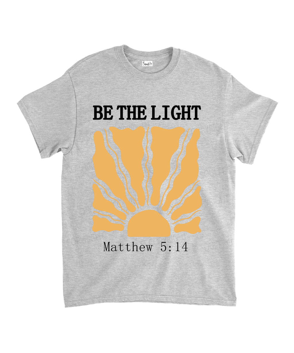 Be The Light Unisex Cotton Christian T-Shirt Style003 Hoodie, Sweatshirt | CiraTrend.com (Image 3)