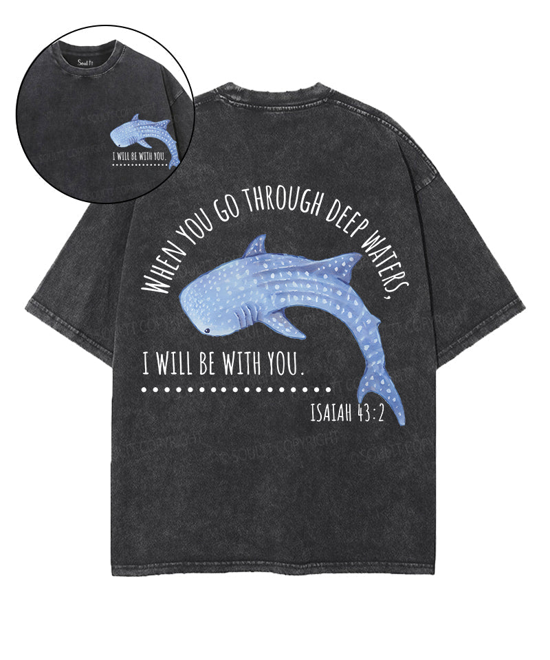 I Will Be With You Double Sided Unisex Washed Christian T-shirt Style003 Hoodie, Sweatshirt | CiraTrend.com (Image 1)
