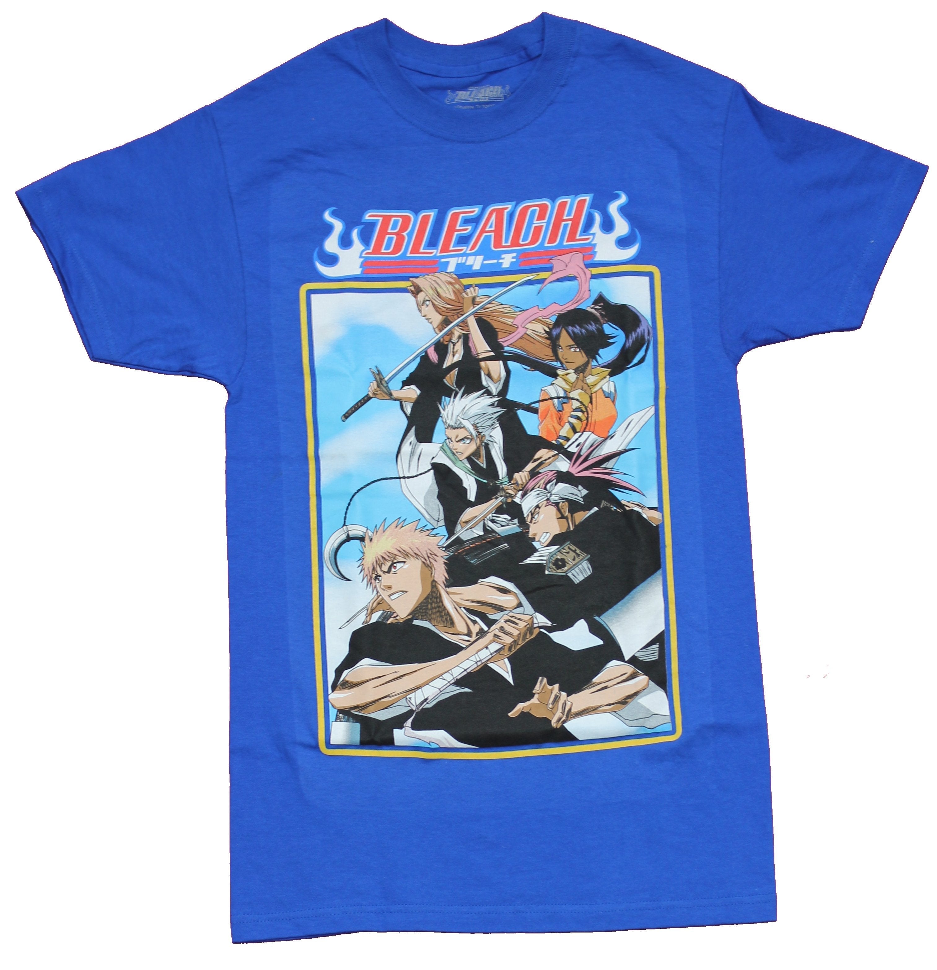 Bleach Mens T-Shirt - Ichigo & Soul Reapers Hoodie, Sweatshirt | CiraTrend.com