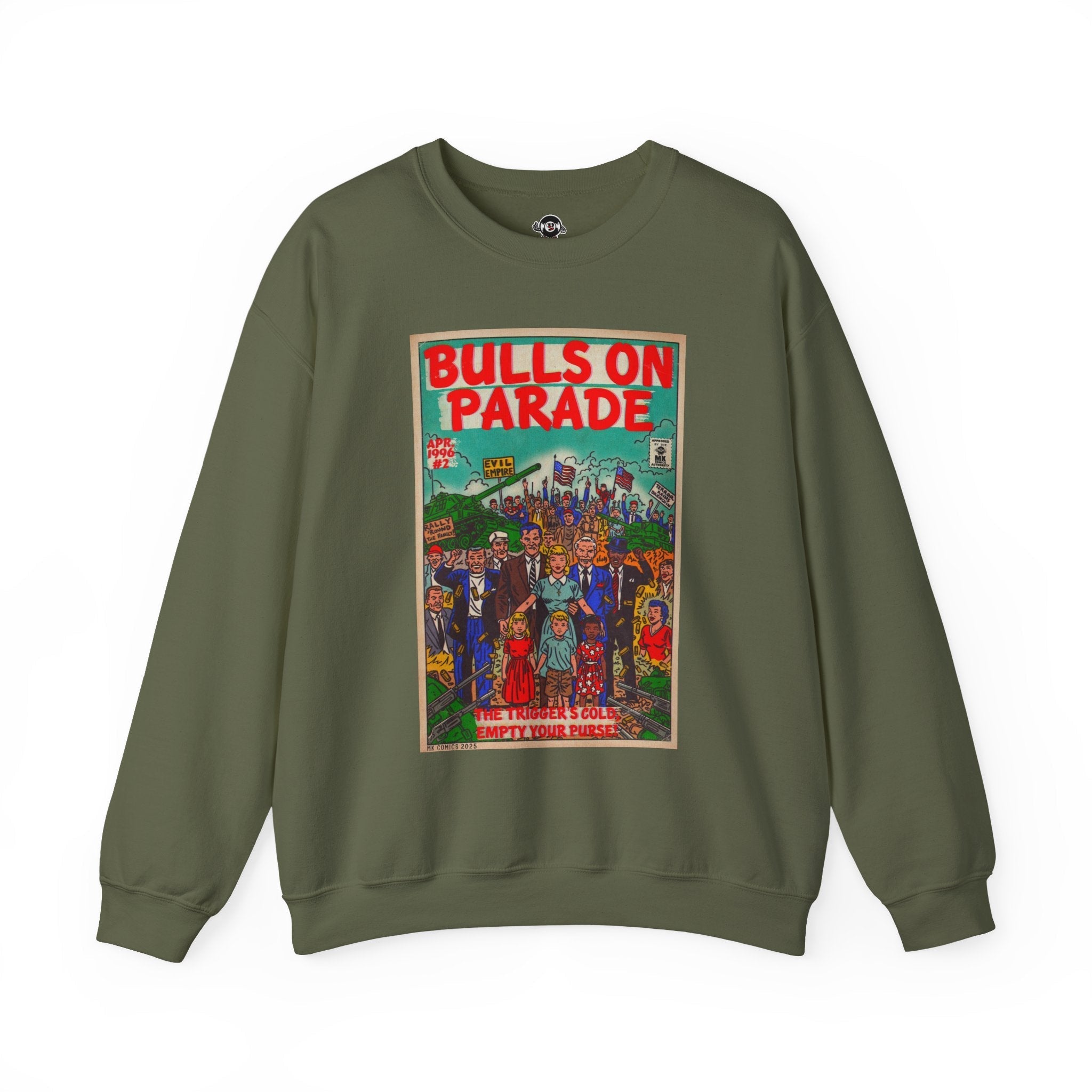 Bulls Parade - Unisex Heavy BlendÃ¢â€žÂ¢ Crewneck Sweatshirt T-Shirts, Hoodie | CiraTrend.com (Image 1)