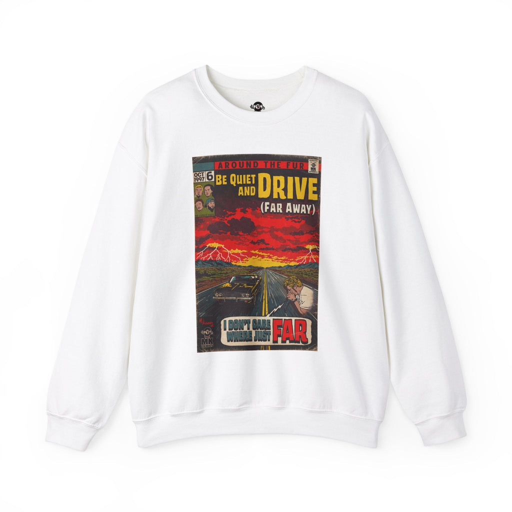 Be Quiet and Drive - Unisex Heavy BlendÃ¢â€žÂ¢ Crewneck Sweatshirt T-Shirts, Hoodie | CiraTrend.com (Image 2)