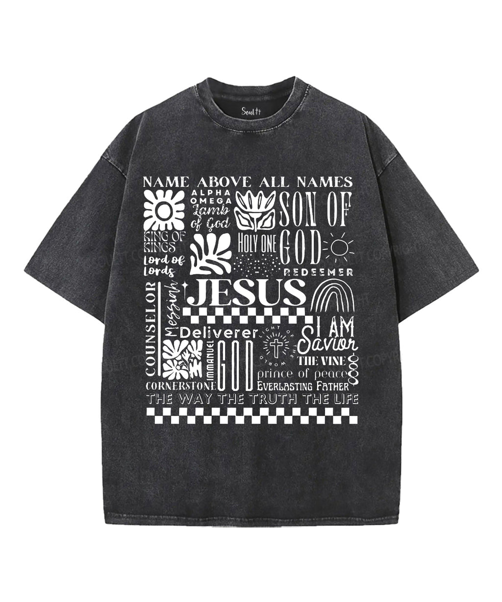 The Way The Truth The Life Unisex Washed Christian T-shirt Hoodie, Sweatshirt | CiraTrend.com (Image 2)