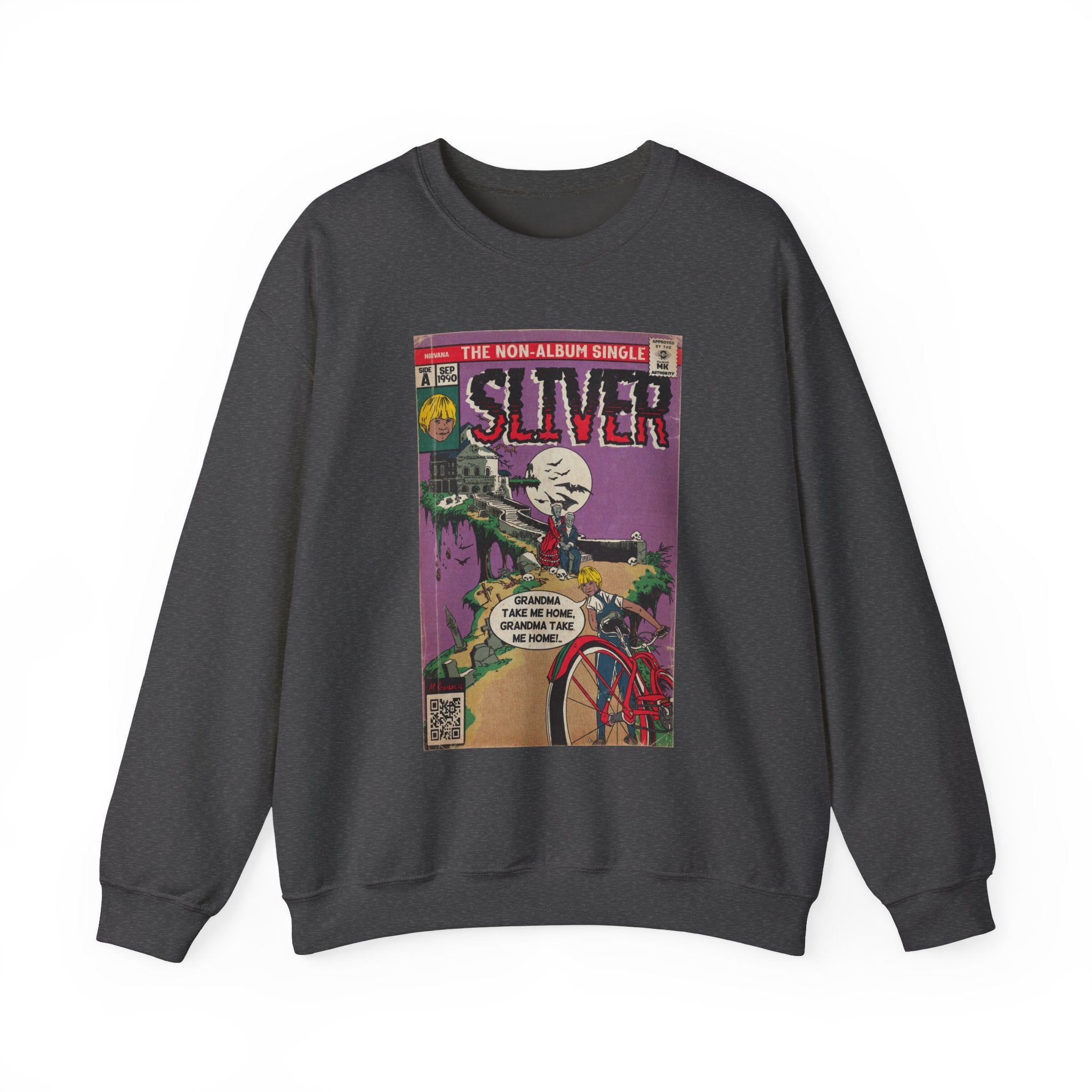 Sliver - Unisex Heavy BlendÃ¢â€žÂ¢ Crewneck Sweatshirt T-Shirts, Hoodie | CiraTrend.com (Image 3)