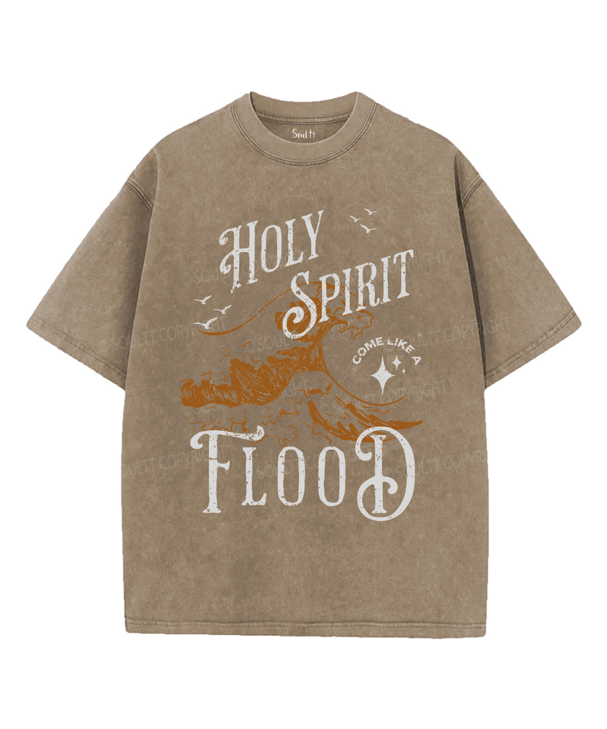 Holy Spirit Washed Christian T-shirt Style002 Hoodie, Sweatshirt | CiraTrend.com (Image 3)