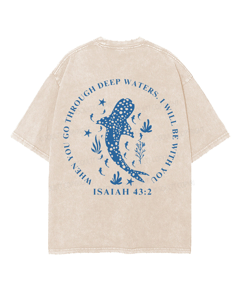 I Will Be With You Double Sided Unisex Washed Christian T-shirt Style050 Hoodie, Sweatshirt | CiraTrend.com (Image 4)