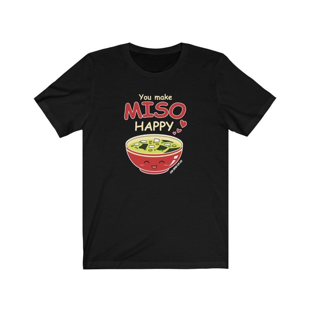 Miso Happy Unisex Tee Hoodie, Sweatshirt | CiraTrend.com (Image 1)