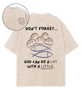 God Can Do Lot Little Double Sided Washed Christian T-Shirts, Hoodie, Sweatshirt