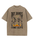 Dry Bones Come Alive Washed Christian T-shirt Style005 Hoodie, Sweatshirt | CiraTrend.com (Image 1)