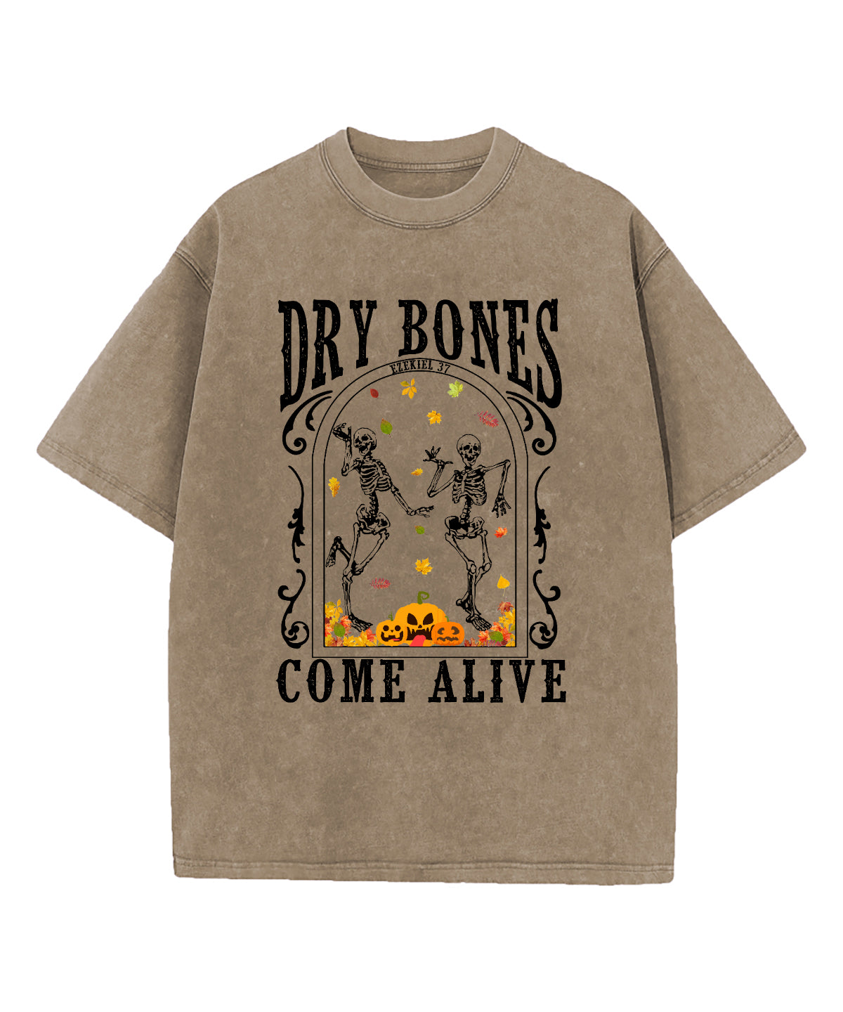 Dry Bones Come Alive Washed Christian T-shirt Style005 Hoodie, Sweatshirt | CiraTrend.com (Image 1)