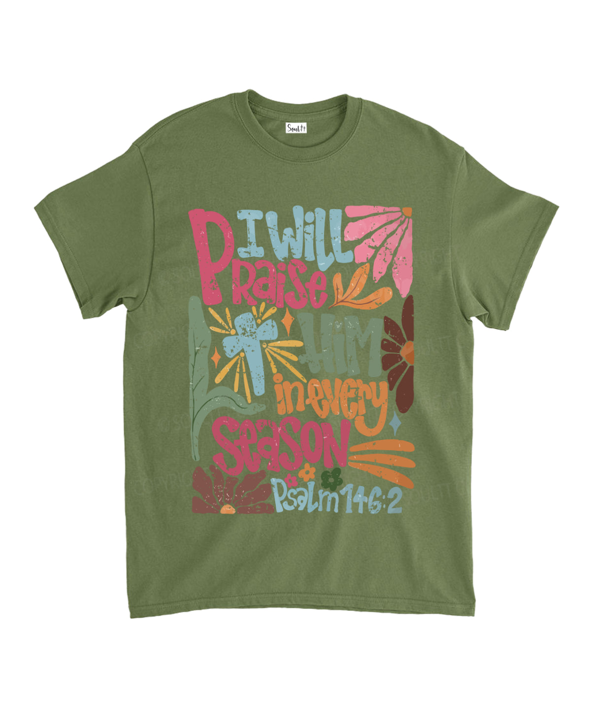 I Will Praise Him Unisex Cotton Christian T-Shirt Hoodie, Sweatshirt | CiraTrend.com (Image 5)