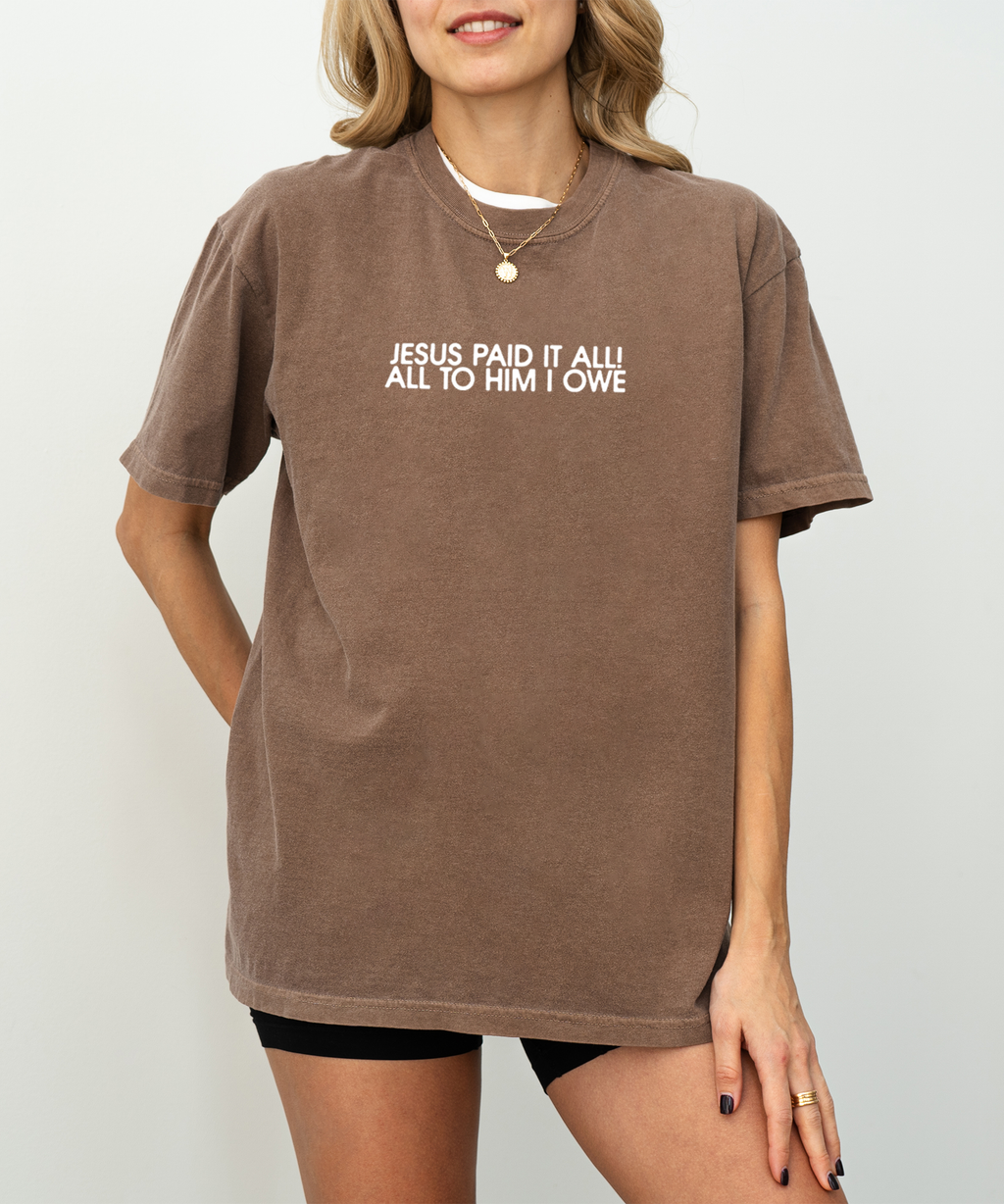 All Glory To God In The Highest Double Sided Washed Christian T-shirt Hoodie, Sweatshirt | CiraTrend.com (Image 2)