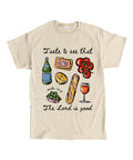 The Lord Is Good Unisex Cotton Christian T-Shirt Hoodie, Sweatshirt | CiraTrend.com (Image 1)