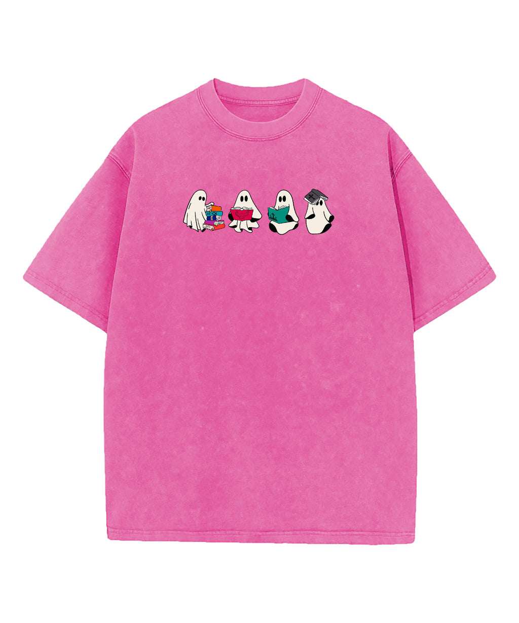 Lovely Ghost Read Bible Washed Christian T-shirt Hoodie, Sweatshirt | CiraTrend.com (Image 3)