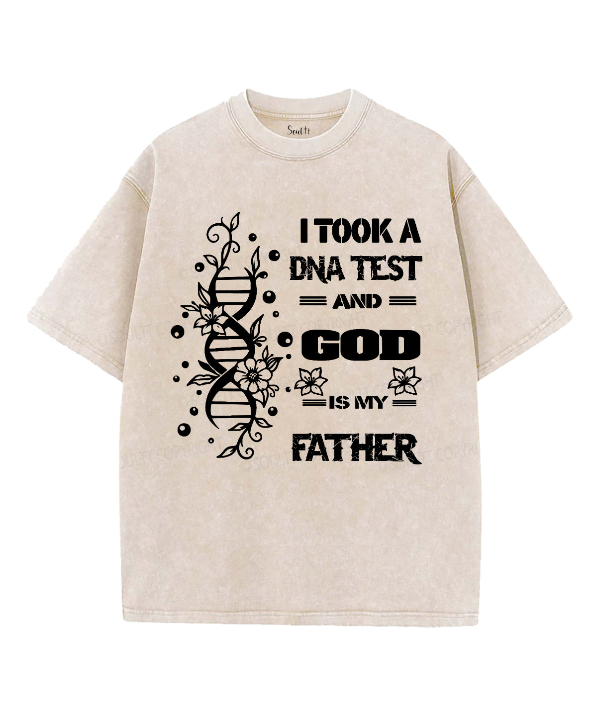 I Took A DNA Test Washed Christian T-shirt Style002 Hoodie, Sweatshirt | CiraTrend.com (Image 3)