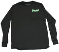 Scooby Doo Mens Long Sleeve T-Shirt - Lapel Logo Eyes Back Hoodie, Sweatshirt | CiraTrend.com (Image 1)